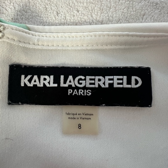 Karl Lagerfeld Multicolor Floral Midi Dress - Picture 12 of 12